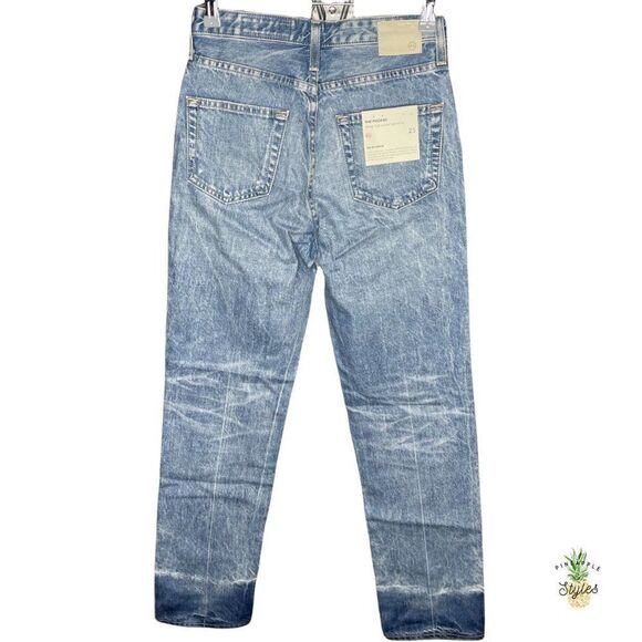 AG ADRIANO GOLDSCHMIED Phoebe Vintage High Waisted Tapered Leg Jeans  - Picture 4 of 8